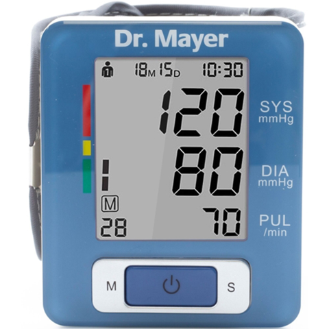 SANATATE SI WELLNESS - Tensiometru electronic de incheietura Dr. Mayer DRM-BPM60CH