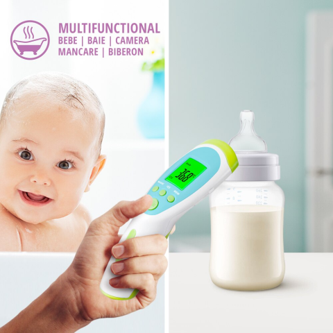 Termometru non-contact multifunctional 6 in 1 EASYCARE Baby, cu infrarosu, albastru [2]