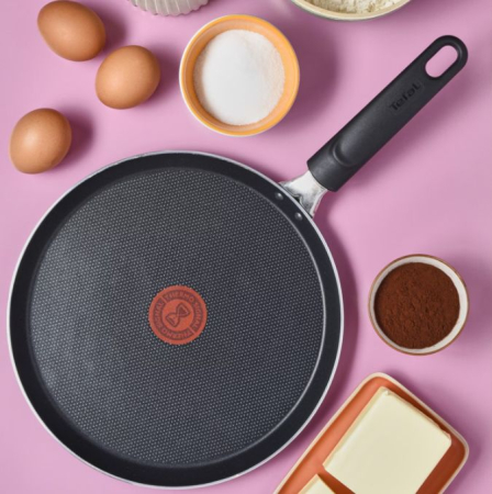 Tigaie de clatite Tefal Simple Cook, Thermo-Signal, invelis antiaderent din titan, 25 cm [2]