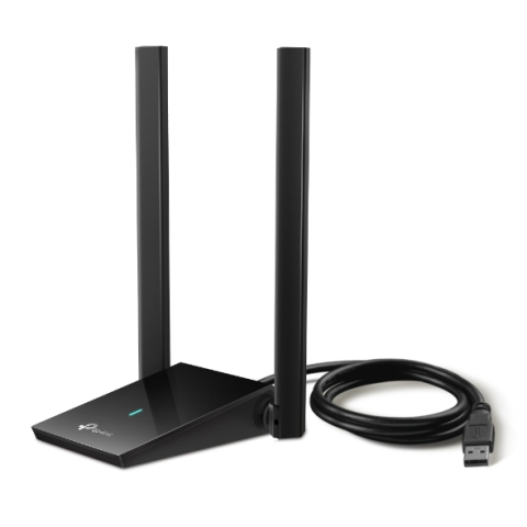 CAMERE DE SUPRAVEGHERE - TP-Link Archer TX20U Plus Adaptor USB Wireless AX1800 cu două antene High-Gain