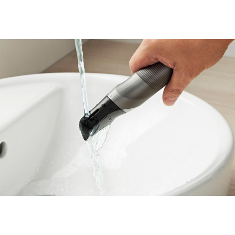 Trimmer pentru barba si par corporal Panasonic ER-GY60-H503 , 3 in 1, functionare cu si fara fir, Argintiu/Negru [3]