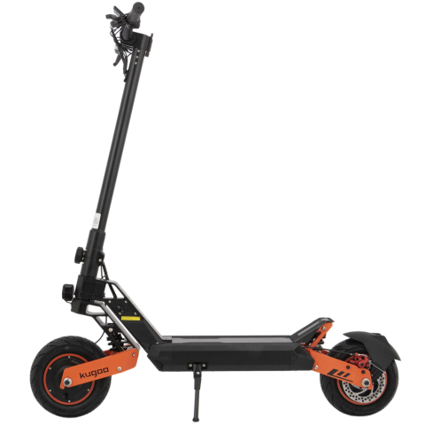 Trotineta electrica Kugoo G2 MAX, putere motor 800 W, autonomie max. 55 Km, Viteza max. 25 Km/h, Anvelope 10'', Acumulator 48V 18.5 Ah, Greutate Max 150 Kg [1]