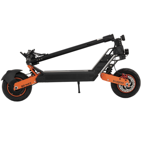 Trotineta electrica Kugoo G2 MAX, putere motor 800 W, autonomie max. 55 Km, Viteza max. 25 Km/h, Anvelope 10'', Acumulator 48V 18.5 Ah, Greutate Max 150 Kg [3]