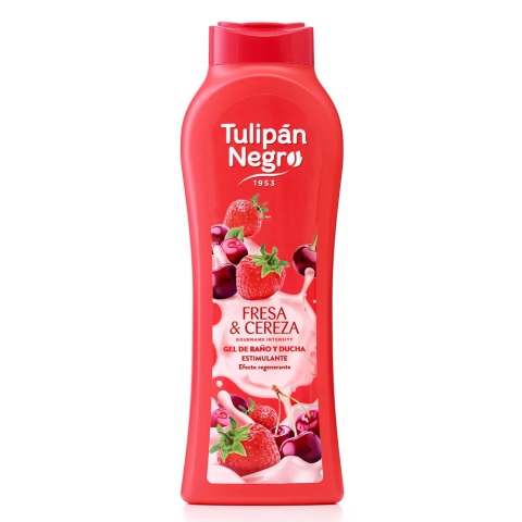 CURATENIE SI INGRIJIRE - Tulipan Negro gel de dus 650ml - Fresa & Cereza