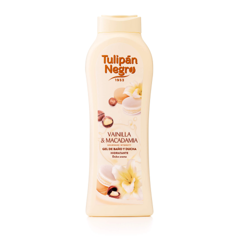 CURATENIE SI INGRIJIRE - Tulipan Negro gel de dus 650ml - Vanilie si Macadamia