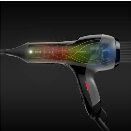 Uscator de par BRAUN Editie Limitata Satin Hair 7 HD780 SensoDryer 2000W 4 trepte de temperatura [3]