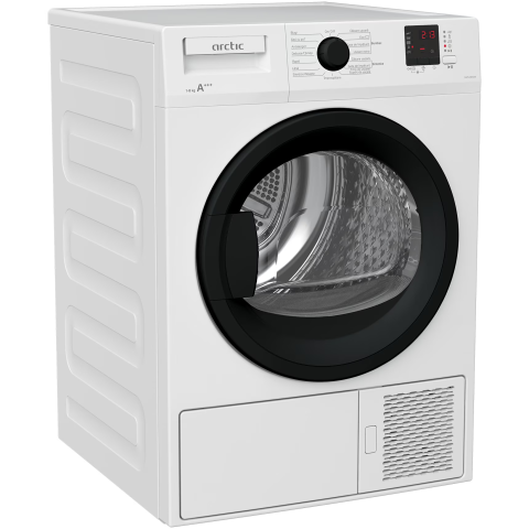 Uscator de rufe Arctic DAPLH840W, Pompa de caldura, 8 kg, 15 Programe, Silent Inverter motor, Clasa A+++, Alb [1]