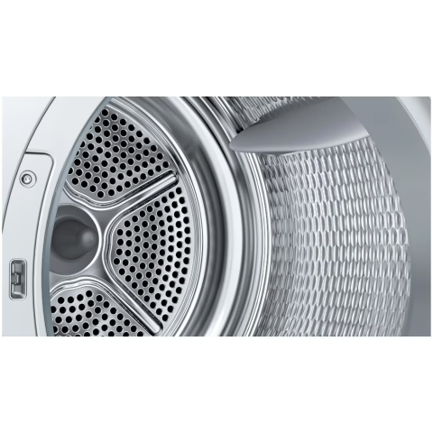 Uscator de rufe Bosch Seria 8 WQB245B0BY, Pompa de caldura, 9 kg, 15 programe, Touch control, Home Connect, Condensator cu autocuratare, Iluminare interioara, AntiVibration, Smart Dry, AutoDry Technol [4]