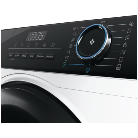 Uscator de rufe Haier HD80-A2939-S, Pompa de caldura, 8 kg, 15 programe, Clasa E, iRefresh, Program Hygienic, Alb [2]