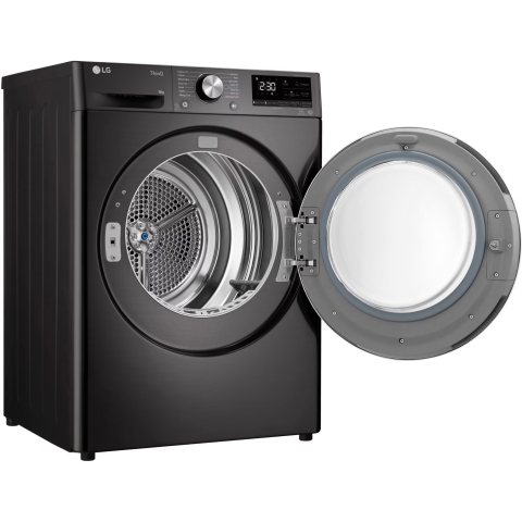 Uscator de rufe LG RH90V9JV2N, Pompa de caldura Dual Inverter, 9 kg, 14 programe, Clasa C, Smart Diagnosis, Wi-Fi, Antracit [5]