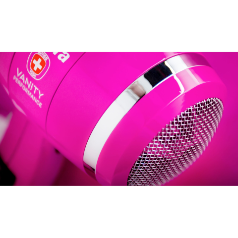Uscator profesional de par Valera Vanity Performance VA 8612 RC HP, 2400 W, Smart Airflow, Ionizare, 6 setari temperatura, 2 setari viteza, 2 Concentratoare, Roz [2]