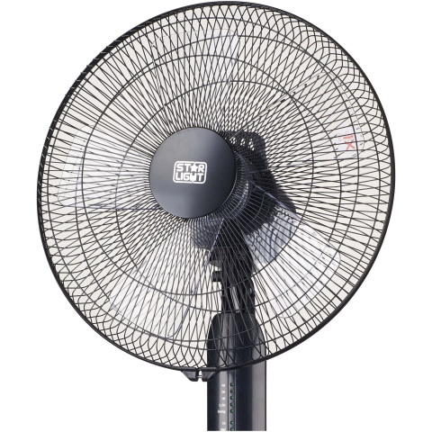 Ventilator cu picior Star-Light FTBB-60W, 60W, 40 cm diametru, Telecomanda, Timer, Negru [1]