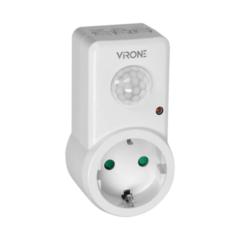Vrone MS-1(GS) Priză pentru senzor de mișcare 120 grade IP20 280W [1]