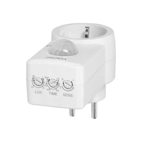 APARATE FRIGORIFICE - Vrone MS-1(GS) Priză pentru senzor de mișcare 120 grade IP20 280W