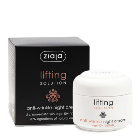 COSMETICE SI DEODORANTI - Ziaja Lifting Solution - Crema de fata noapte 50ml