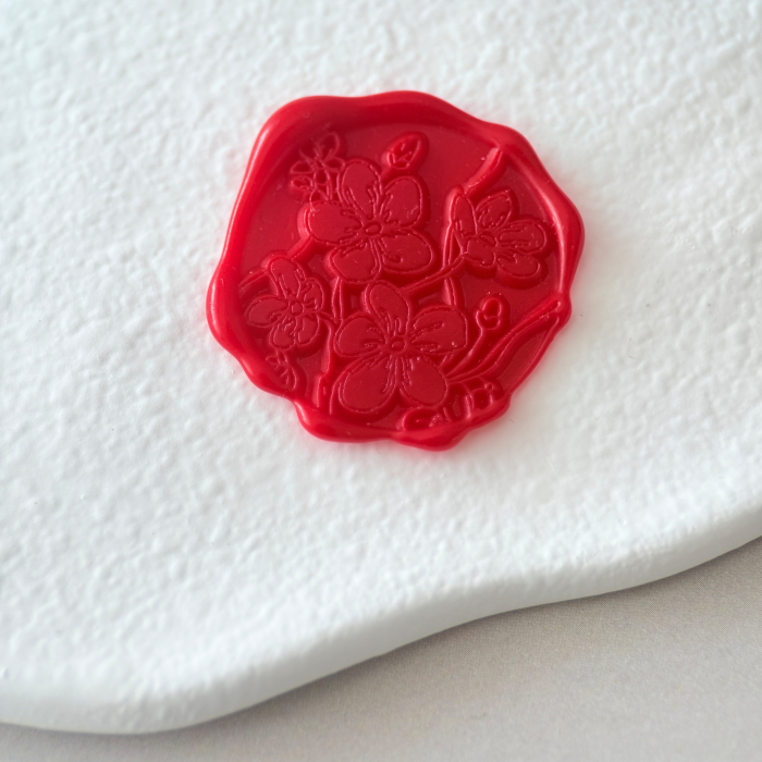 Baton de ceară roșu aprins, batoane de ceară roșii pentru sigilii [3]