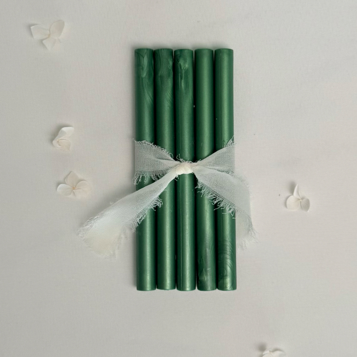 Baton ceara pentru sigilii invitatii verde smarald [2]
