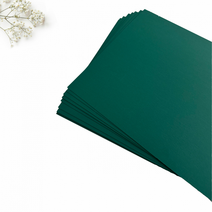 Carton invitatii nunta verde soft-touch Plike green [2]
