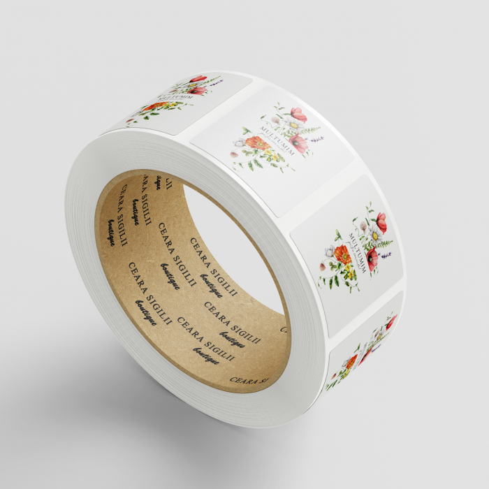 Etichete Multumim pentru comanda 50x40mm [4]
