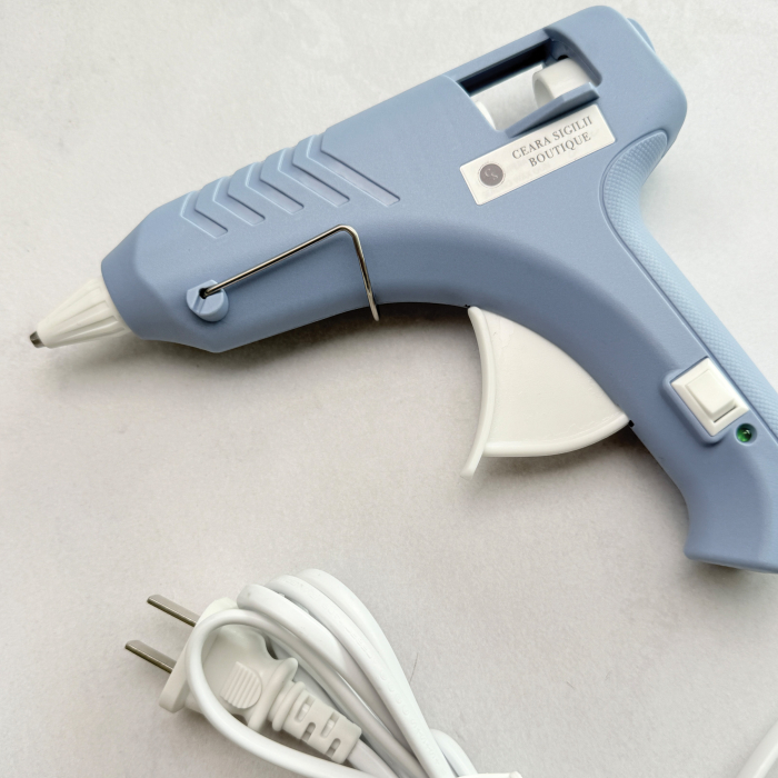 Pistol pentru topit ceară albastru, pistol sigilii temperatură joasă albastru, pistol ceară batoane albastru [3]