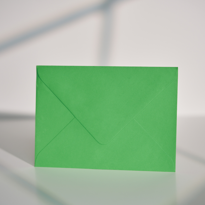 Plic C6 verde iarbă, plic verde deschis pentru invitații, plic verde nuntă [1]