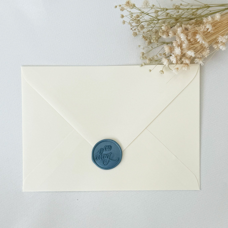 Baton de ceară albastru mineral, batoane de ceară gri-albastru pentru sigilii [1]