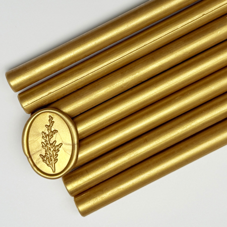 Batoane de ceara pentru sigilii - Baton de ceară bronz deschis, batoane de ceară bronz pal pentru sigilii