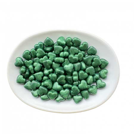 Biluțe ceară verde smarald, granule ceară verde smarald, ceară pentru sigilii verde [2]