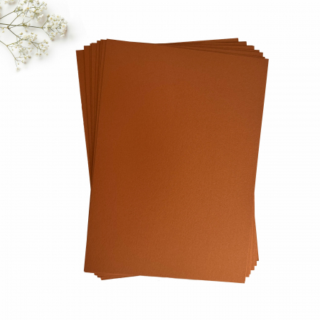 Carton invitatii nunta cupru sidefat [0]