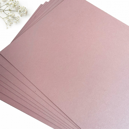 Carton roz sidefat pentru invitații sirio misty rose [1]