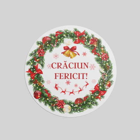 etichete adezive coronita de craciun [1]