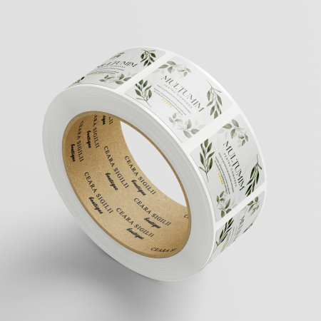 Etichete Multumim pentru comanda 6x6cm [3]