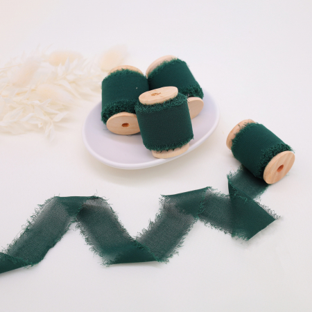 panglica matase verde smarald [0]