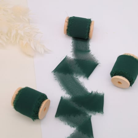 panglica matase verde smarald [1]