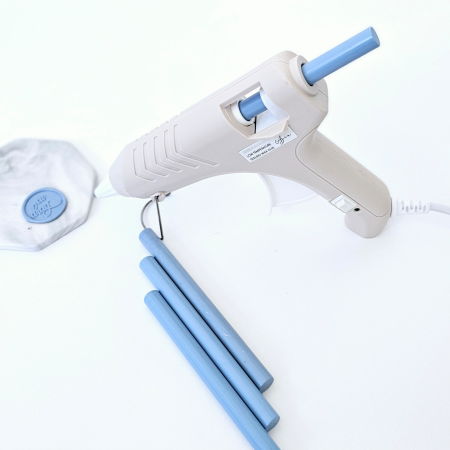 Pistol profesional pentru batoane ceara de 11 mm pentru sigilii de ceara nude