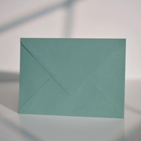 Plicuri B6 (12x17cm) - Plic B6 verde matcha 120g, plic verde pastel premium, plic verde matcha elegant