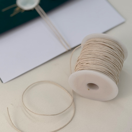 sfoara de bumbac cu aspect rustic pentru invitatii nunta [2]