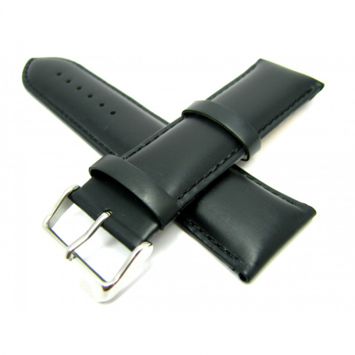 Curea Ceas cu Bombeu (negru) 24mm [2]