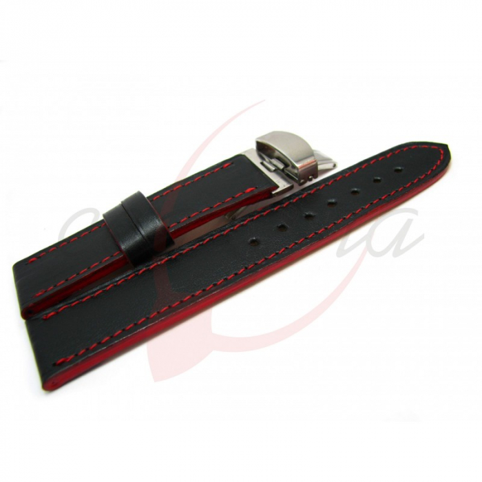 Curea Ceas Piele Naturala 22 mm [2]