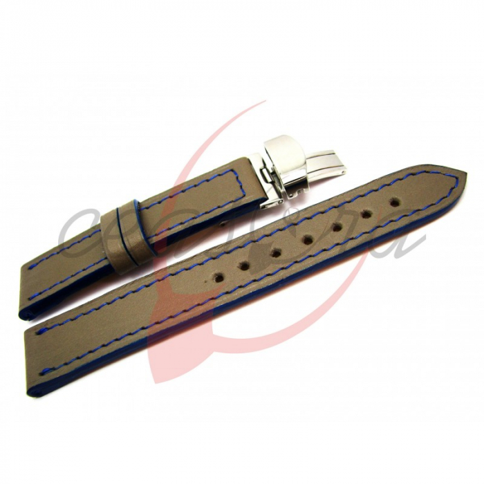 Curea Ceas Piele Naturala 22 mm [2]