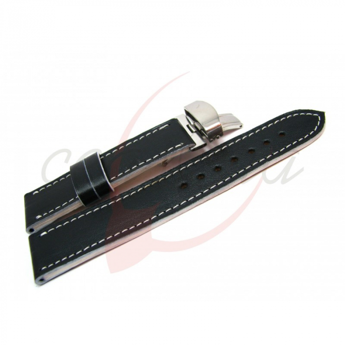 Curea Ceas Piele Naturala 24 mm [3]