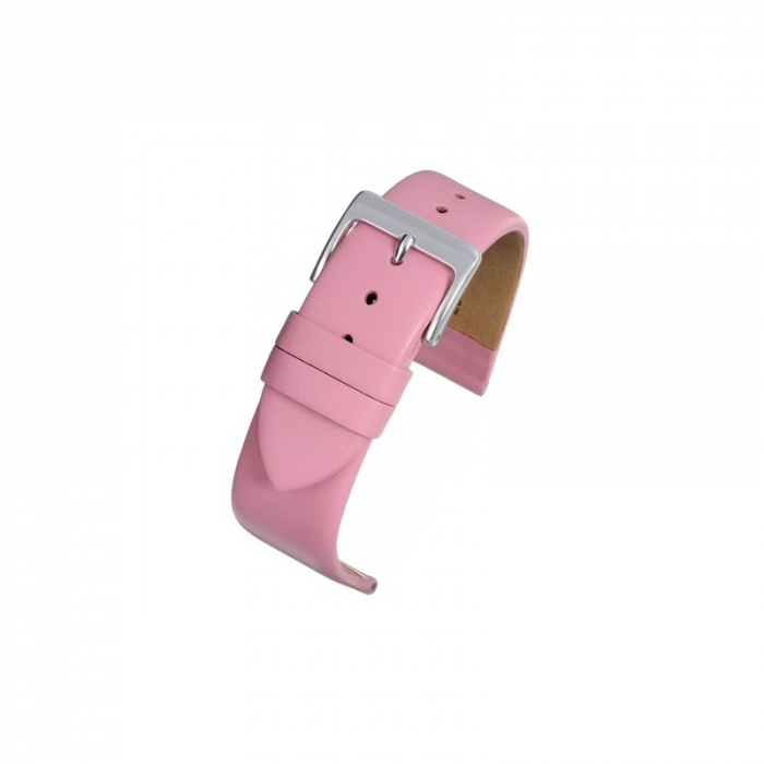 Curea Ceas Piele Naturala Bovina (roz) 24mm [1]