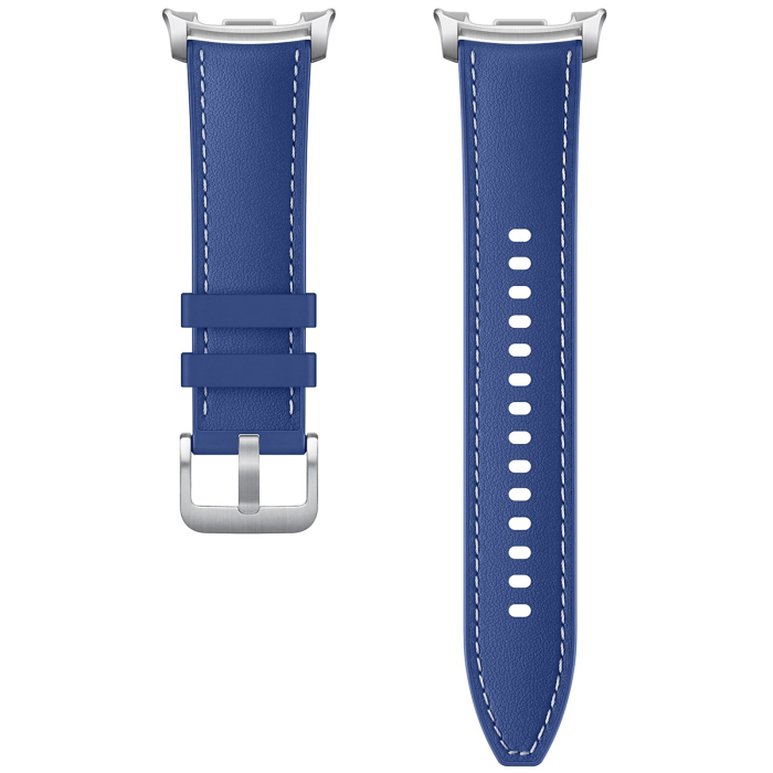 Curea pentru Samsung Galaxy Watch 8 Leather TPU Blue [2]