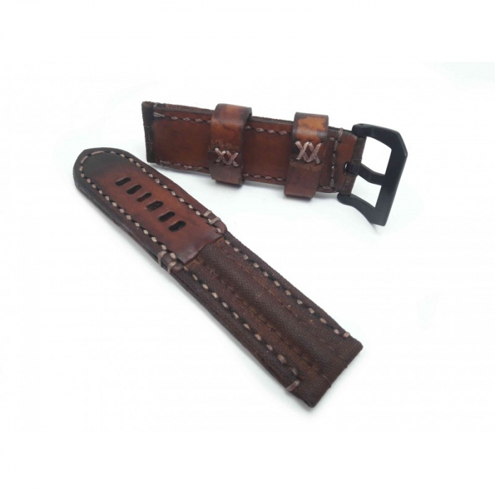 Curea Piele Handmade 24mm [3]