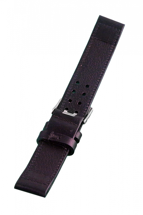 Curea Piele Handmade Neagra 22MM [2]