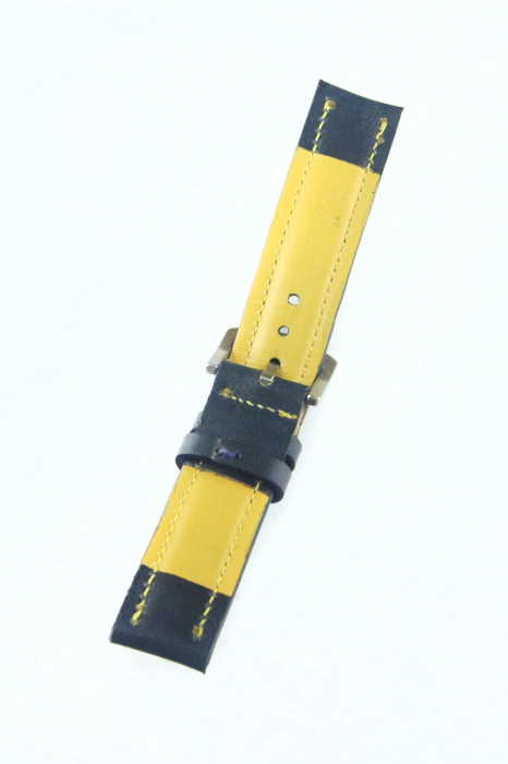 Curea Piele Handmade Verde 20mm [2]