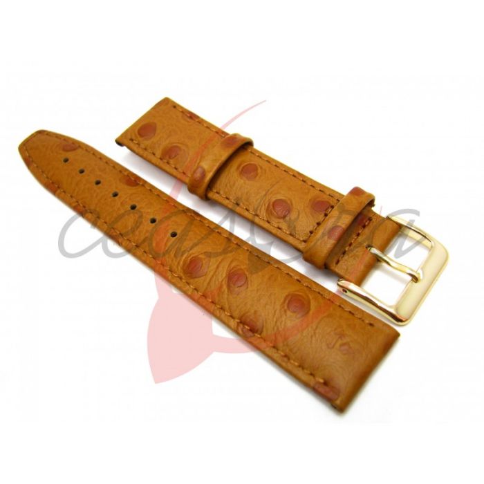 Curea Piele Naturala Textura Strut (cafenie) 14mm [2]