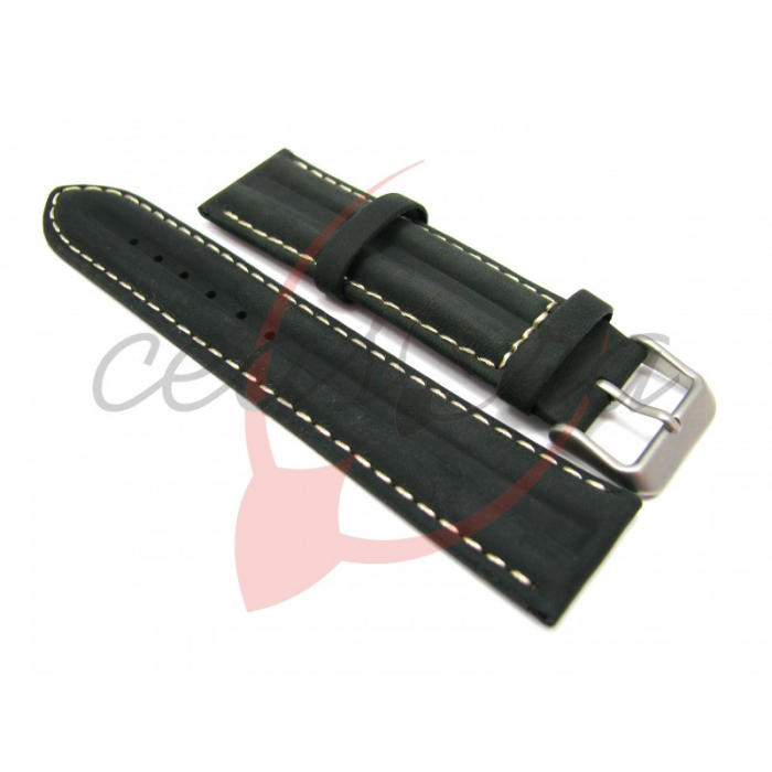 Curea Piele Water Rezistant (negru) 20mm [3]