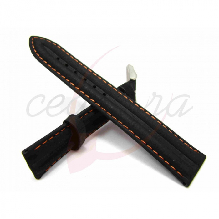 Curea Piele Water Rezistant (negru) 20mm [2]