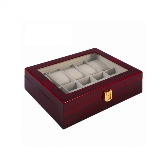 Cutie Lemn Pastrare Ceasuri - 10 Piese [3]